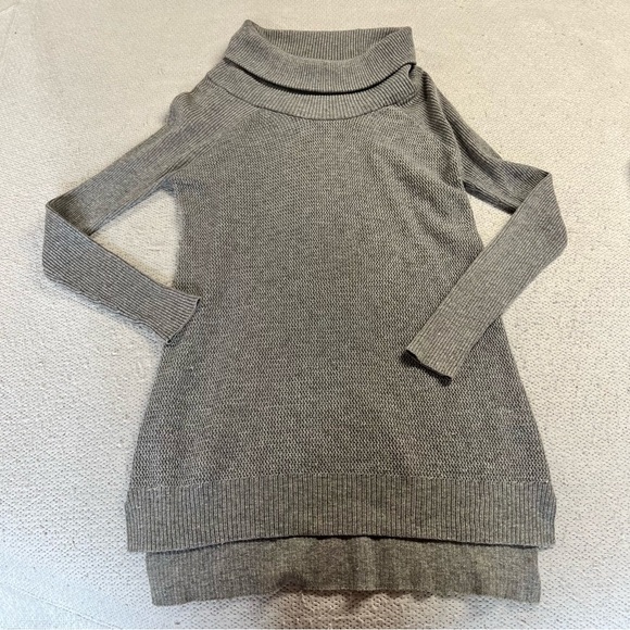 ⭐️ LAmade Revolve Grey Fishermen’s Knit Wool Cashmere Blend Long Sleeve Sweater - Picture 1 of 6